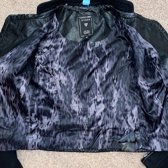 Guess Leather Jacket - Picture 3 of 6